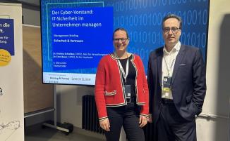 Dr. Kristina Schreiber und Dr. Eren Basar