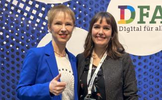 Claudia Hilker und Sabrina Wagner